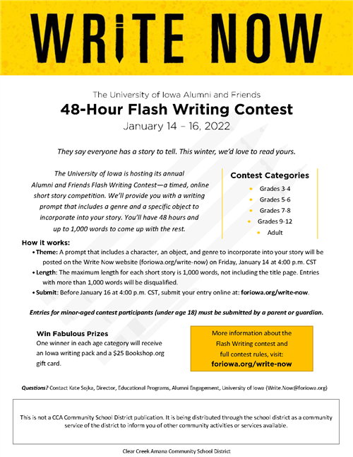 UI Write Now contest